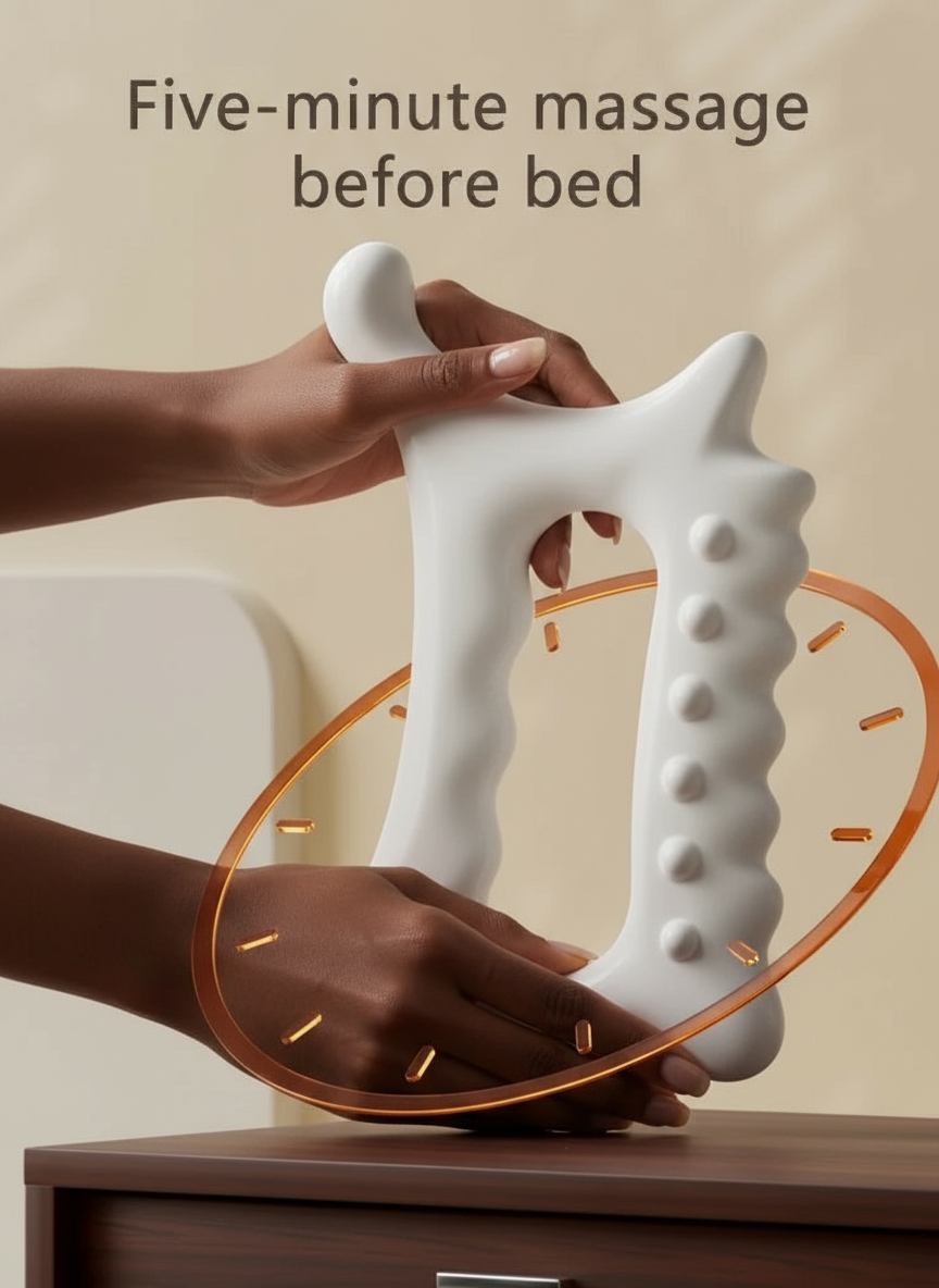 Body Shaping Non Ceramic Facial Muscle Pulling Eye Acupoint Massage Stick Body Sculpture Meridian Brush Stomach Pushing Scraper