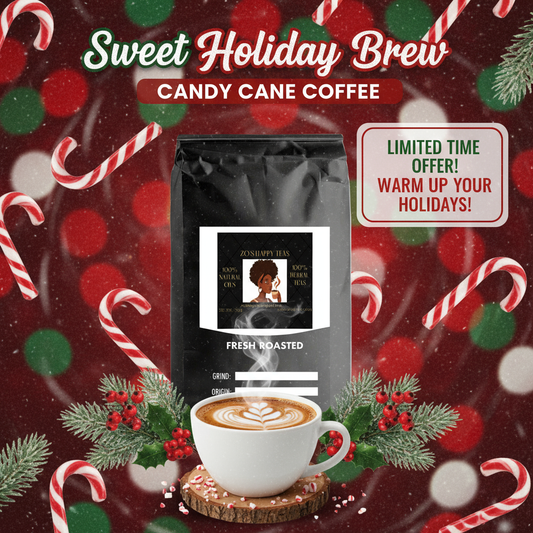 Candy Cane Coffee Social Media Banner