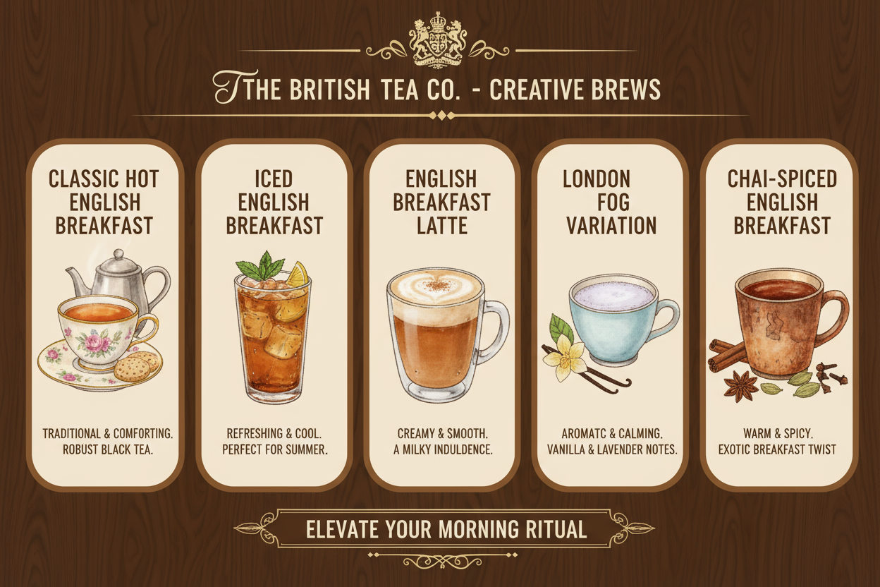 English Breakfast Tea Drink Ideas