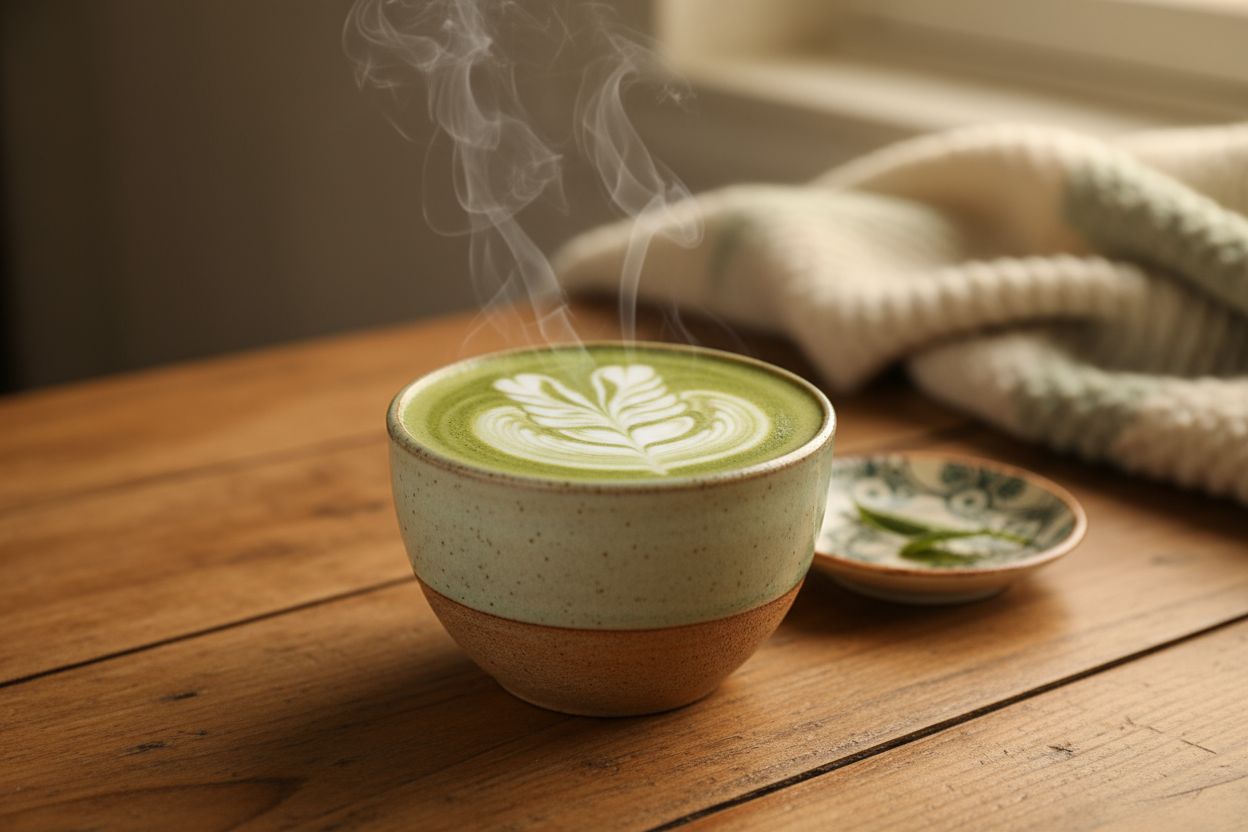 Hot Matcha Latte