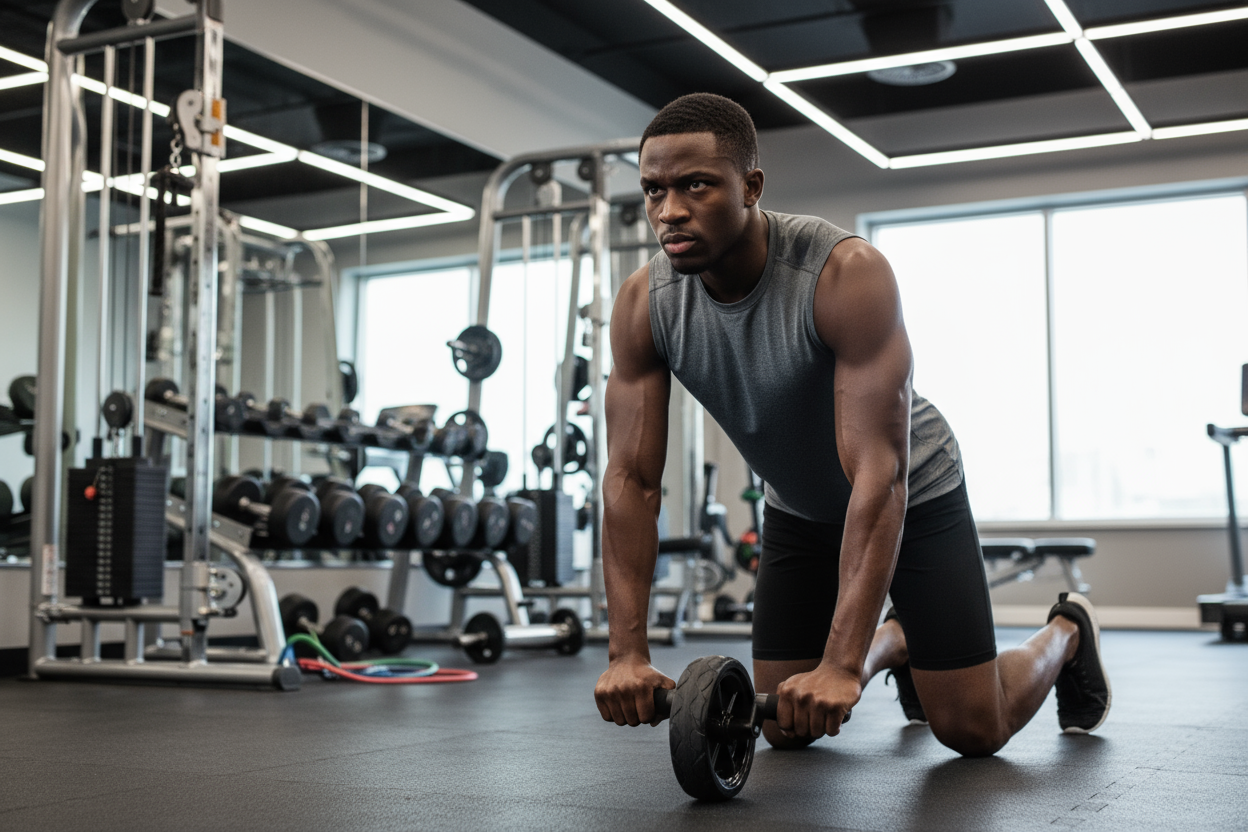 Make man African American 