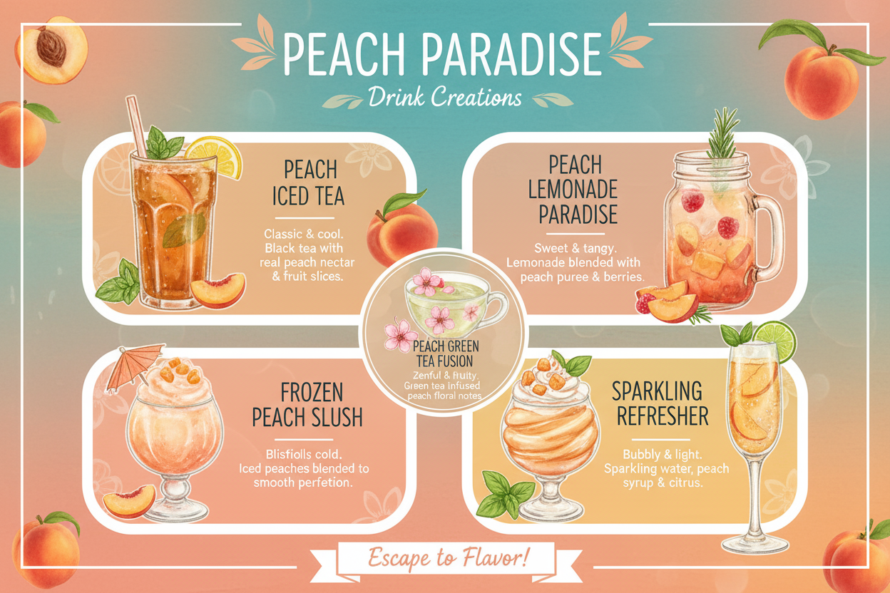 Peach Paradise Drink Ideas